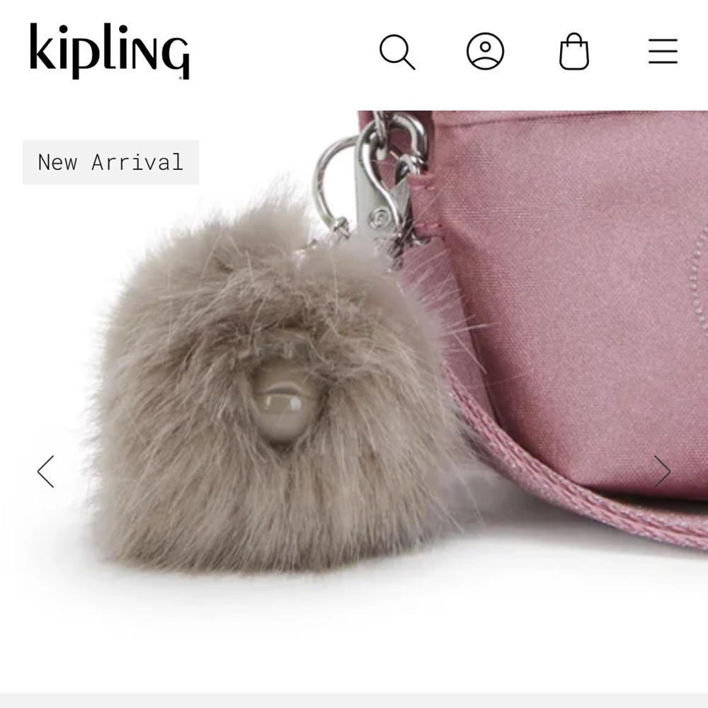 Kipling Shawna monkey Keychain